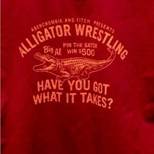Abercrombie & Fitch w/ 🐊 Big Al the alligator🐊